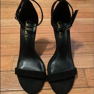 Lulus’s Black Heels Size 6.5